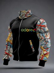Men's Lemon Roses Music Lover Printed top