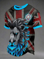 Men's British Lion Printed T-shirt