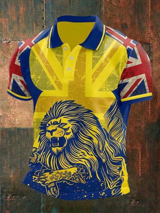Men's British Lion Printed Shirt
