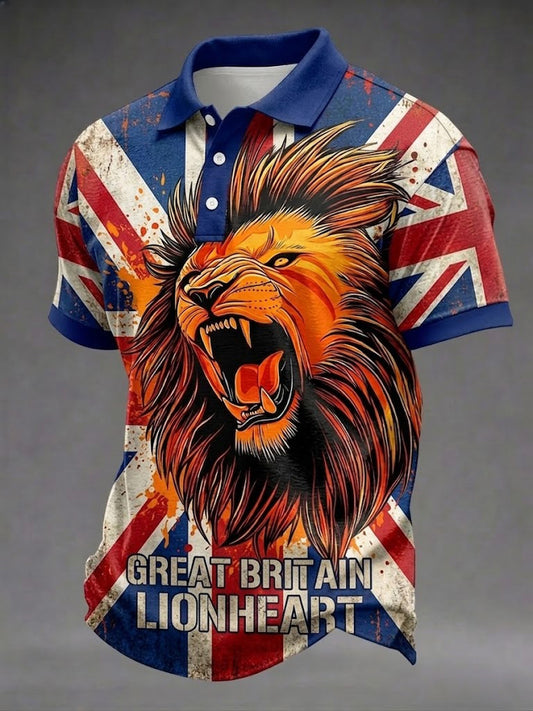 Men's British Lion Printed Shirt