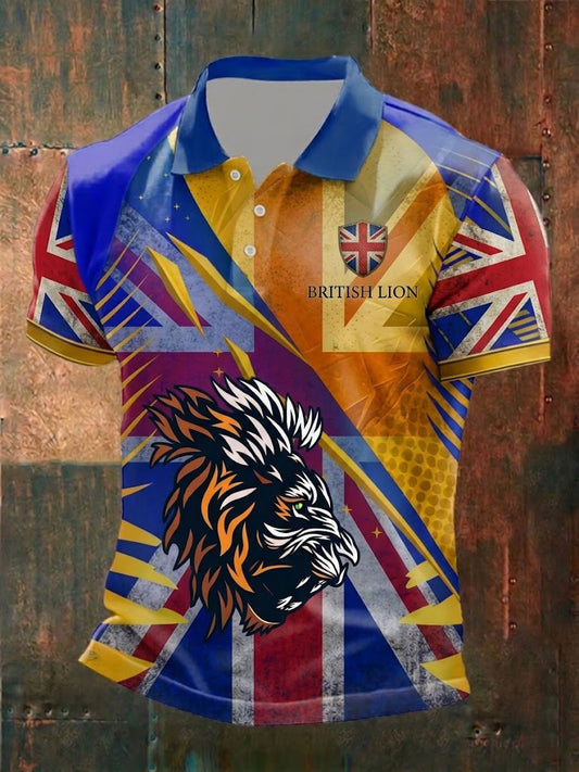 Men's British Lion Printed Shirt