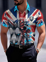 Men's British Lion Printed Shirt