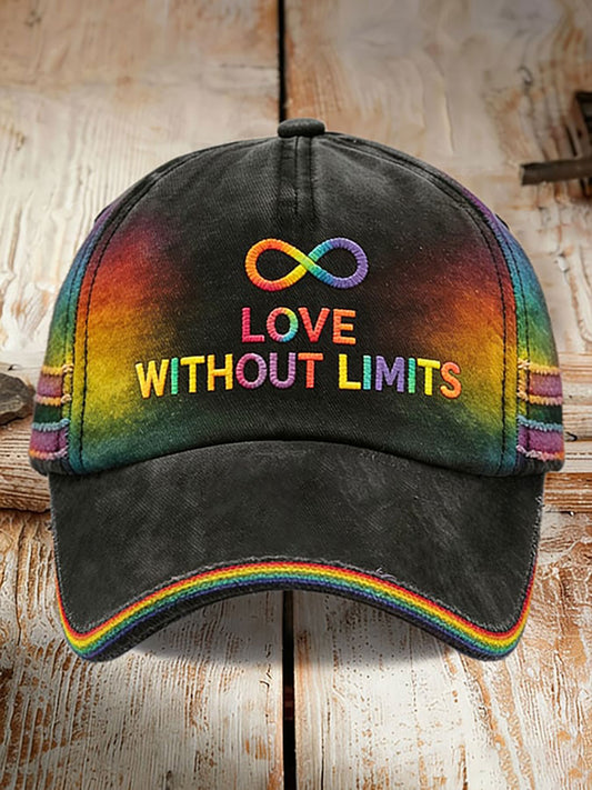 Love Without Limits Printed Casual Unisex Hat
