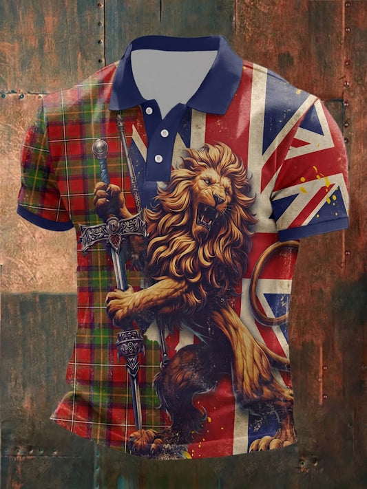 Men's British Lion Printed Shirt