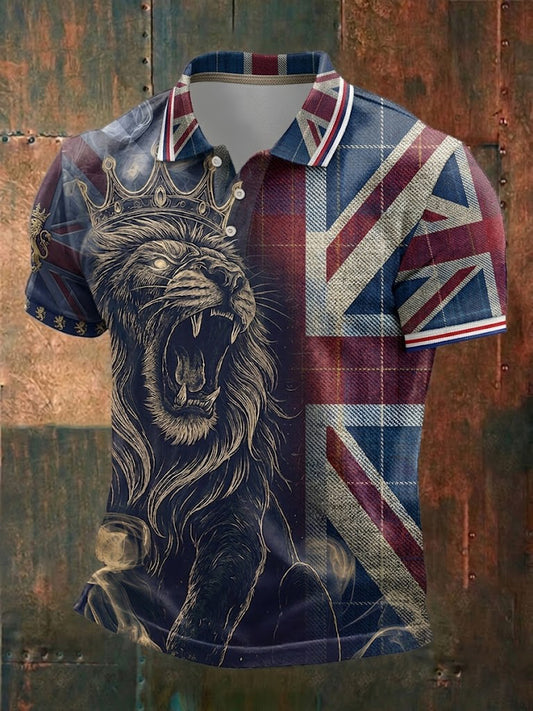 Men's British Lion Printed Shirt