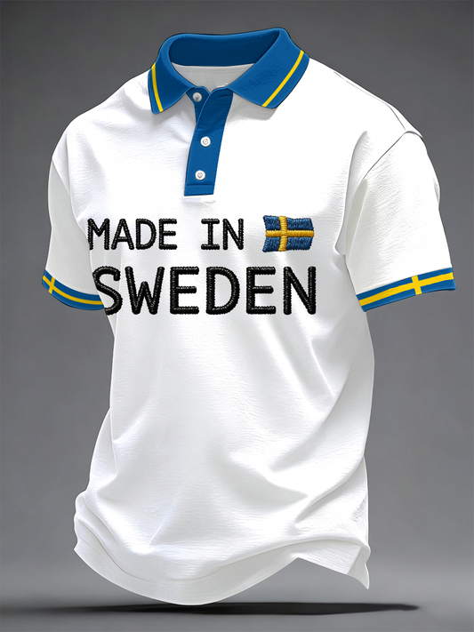 Men's Made in Sweden polo shirt