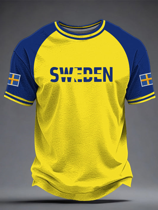 Men's Swedish Art Printed T-shirt