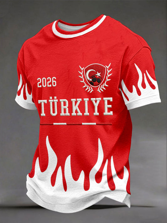 Men's Turkish football T-shirts