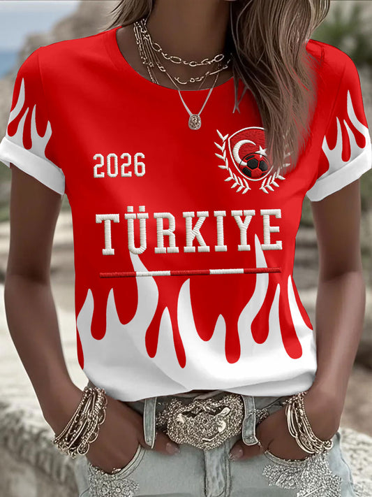 Women's Turkish Football T-Shirts