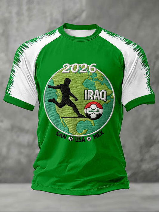 Men's Iraq Football T-shirts