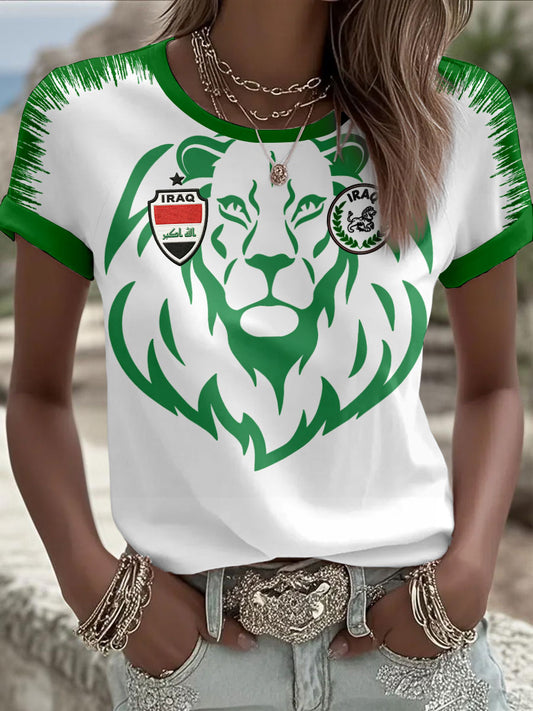 Women's Iraq Football T-Shirts