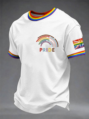 Men's UK Rainbow Month short sleeves t-shirt