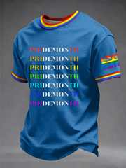 Men's UK Rainbow Month short sleeves t-shirt