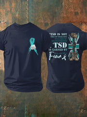Men's PTSD Awareness Veteran T-shirt