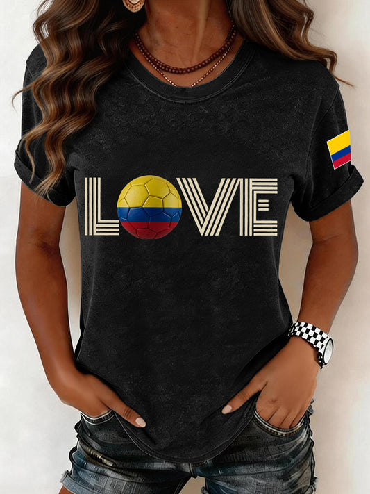 Women's Colombia Print T-Shirt
