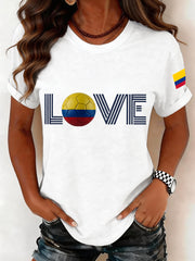 Women's Colombia Print T-Shirt