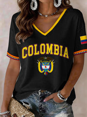 Women's Colombia V-Neck T-Shirt