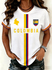 Women's Colombia Print T-Shirt