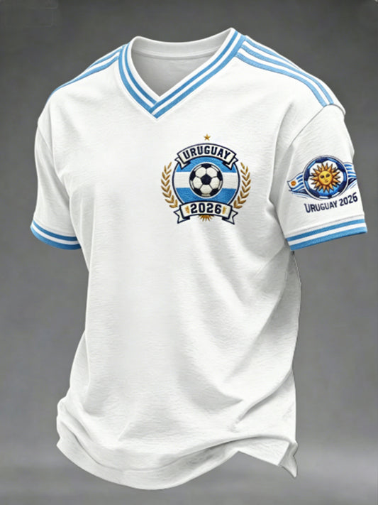 Men's V-neck T-shirt