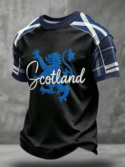 Men's Scotland Football Lover Printed Sweatshirt
