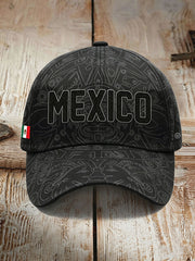 Unisex Mexico Football Lover Art Printed Hat
