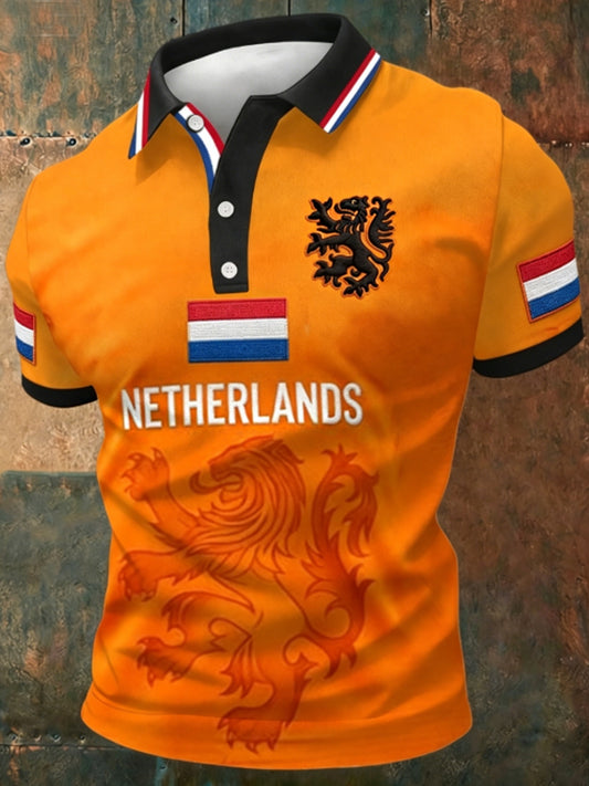 Men's polo shirt