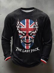 Men's Funny The Last Pack TVB Printed Waffle Tops