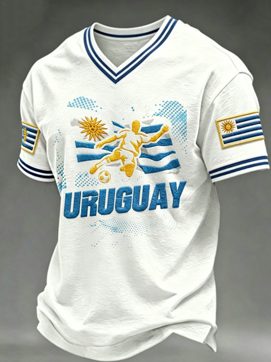 Men's V-neck T-shirt