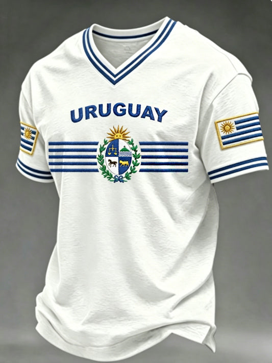 Men's V-neck T-shirt