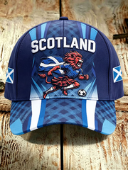 Unisex UK Football Lover Scotland Printed Hat