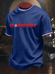 Men's UK Mods Music Lover Printed T-shirt