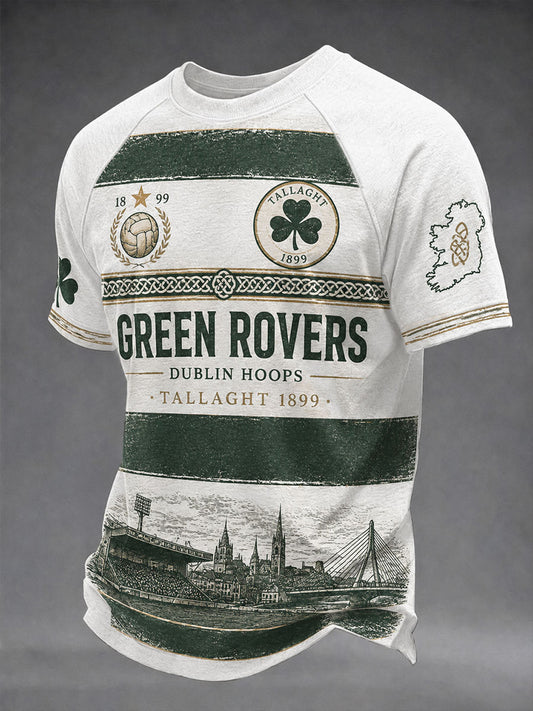 Men's Shamrock Football Short Sleeve T-shirt