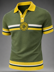 Men's Lemon Roses Music Lover Printed polo shirt