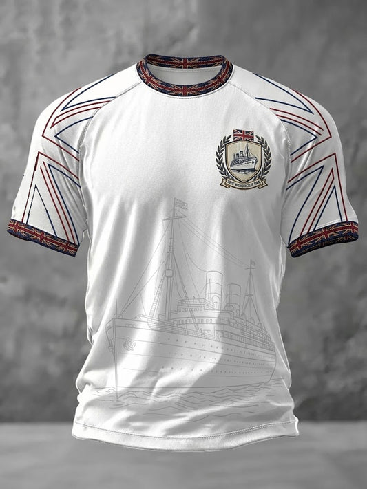 Men's Windrush Day Commemorate Printed Casual short sleeves t-shirt