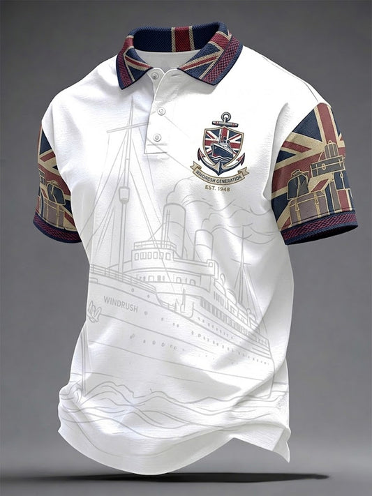 Men's Windrush Day Commemorate Printed Shirt