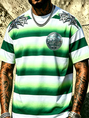 Men's Scottish Celtic FC Print short sleeves t-shirt