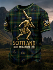 Men's Scottish Highland Games Short Sleeve T-shirt