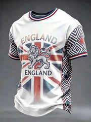 Men's British Patriotic Unisex Casual T-shirt