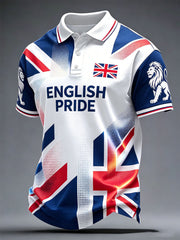 Men's British Patriotic Unisex Casual polo shirt