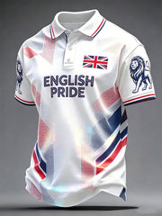 Men's British Patriotic Unisex Casual polo shirt