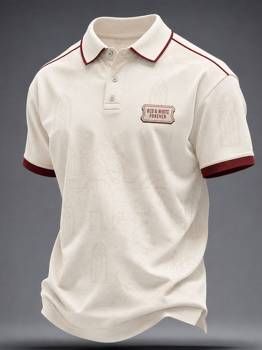 Men's South Coast Red Army Football Lover Printed Casual Tops