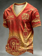 Men's RED CITY FOREVER Printed short sleeves t-shirt