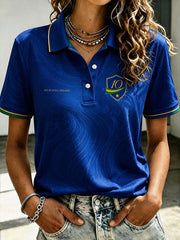 Women's Brazil Football Lover 10 Art Printed Casual Tops