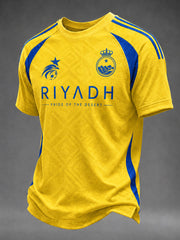 Men's Riyadh Football Short Sleeve T-shirt