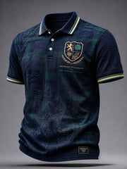 Men's Scotland Football Lover Green Faith Printed Casual Tops