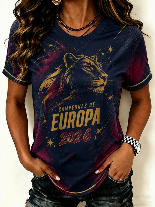 Women's Retro Soccer Champion T-Shirt