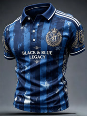 Men's Football Lover Print Casual Top