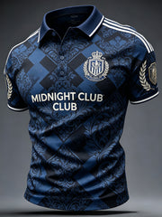 Men's Football Lover Print Casual Top