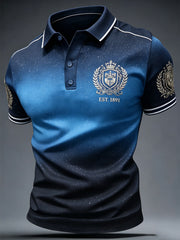 Men's Football Lover Print Casual Top