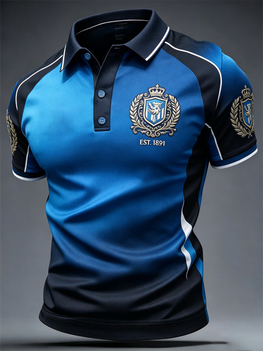 Men's  Football Lover Print Casual Top